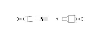 Провод зажигания BREMI 448E70