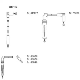 Комплект электропроводки BREMI 600/115