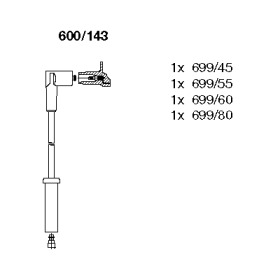 Комплект электропроводки BREMI 600/143