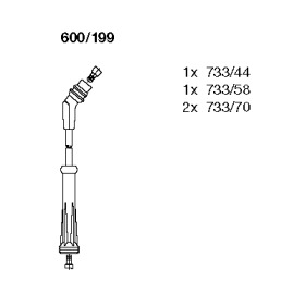 Комплект электропроводки BREMI 600/199