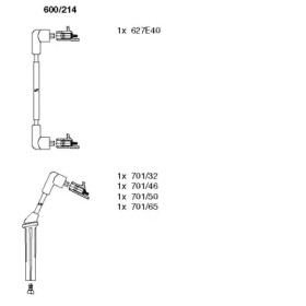 Комплект электропроводки BREMI 600/214