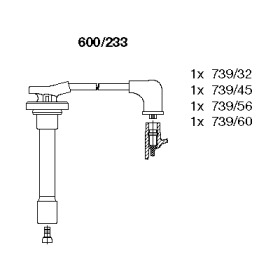 Комплект электропроводки BREMI 600/233