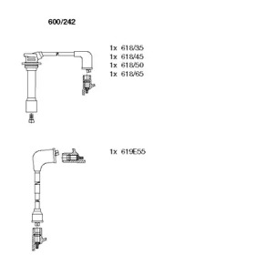 Комплект электропроводки BREMI 600/242