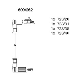 Комплект электропроводки BREMI 600/262