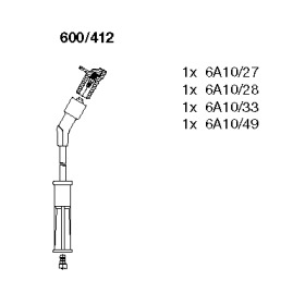 Комплект электропроводки BREMI 600/412