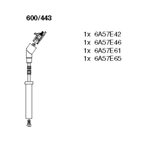 Комплект электропроводки BREMI 600/443