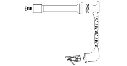 Провод зажигания BREMI 658F104