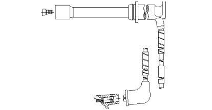 Провод зажигания BREMI 658H124