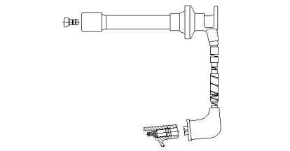 Провод зажигания BREMI 659F49