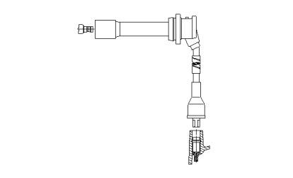 Провод зажигания BREMI 6A66E36