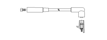 Провод зажигания BREMI 799/45