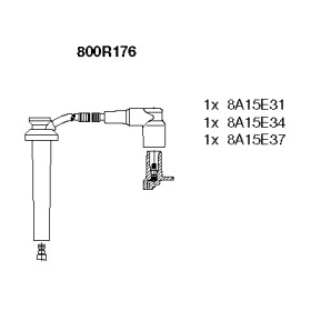 Комплект проводов зажигания BREMI 800R176