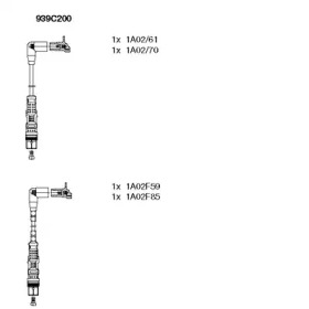 Комплект электропроводки BREMI 939C200