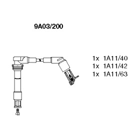 Комплект электропроводки BREMI 9A03/200