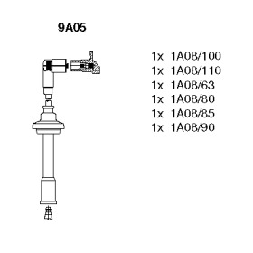 Комплект электропроводки BREMI 9A05