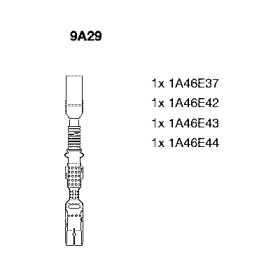 Комплект электропроводки BREMI 9A29