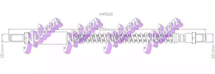 Тормозной шланг BROVEX-NELSON H4568