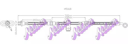 Шлангопровод BROVEX-NELSON H5168