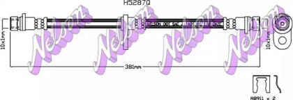 Шлангопровод BROVEX-NELSON H5287Q