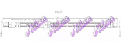 Тормозной шланг BROVEX-NELSON H5639