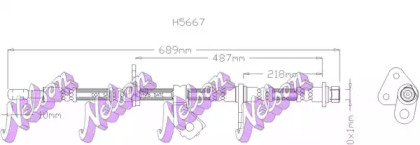 Шлангопровод BROVEX-NELSON H5667