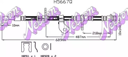 Шлангопровод BROVEX-NELSON H5667Q