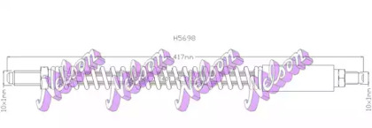 Тормозной шланг BROVEX-NELSON H5698