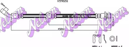 Шлангопровод BROVEX-NELSON H5902Q