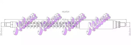 Тормозной шланг BROVEX-NELSON H6454