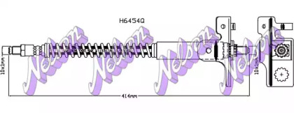 Тормозной шланг BROVEX-NELSON H6454Q