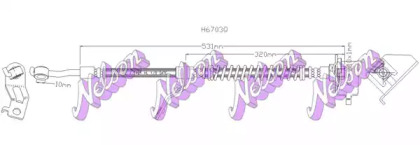 Шлангопровод BROVEX-NELSON H6703Q