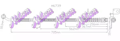 Шлангопровод BROVEX-NELSON H6739