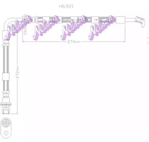 Шлангопровод BROVEX-NELSON H6921