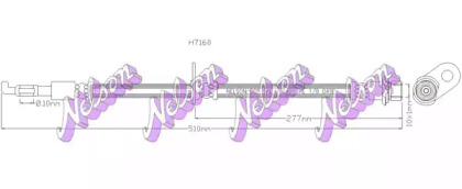 Шлангопровод BROVEX-NELSON H7160