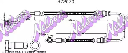 Тормозной шланг BROVEX-NELSON H7207Q