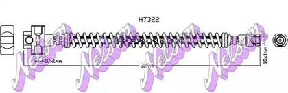 Тормозной шланг BROVEX-NELSON H7322