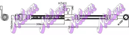 Тормозной шланг BROVEX-NELSON H7411