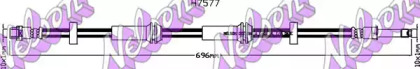 Тормозной шланг BROVEX-NELSON H7577