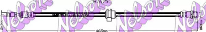 Тормозной шланг BROVEX-NELSON H7675