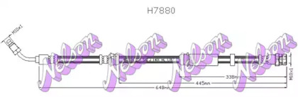 Тормозной шланг BROVEX-NELSON H7880