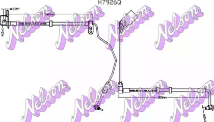 Тормозной шланг BROVEX-NELSON H7926Q