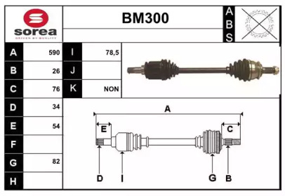 Вал SERA BM300