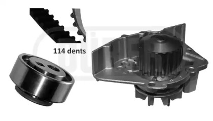 Комплект водяного насоса / зубчатого ремня DÜRER PA121054