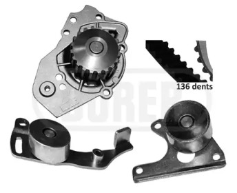 Комплект водяного насоса / зубчатого ремня DÜRER PA121066