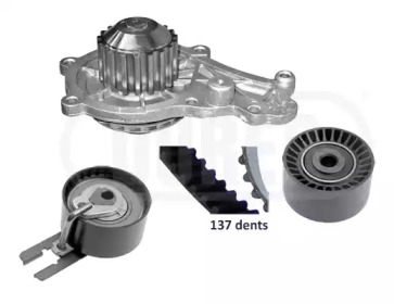 Комплект водяного насоса / зубчатого ремня DÜRER PA221108