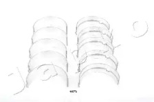 Комплект вкладышей подшипника JAPKO 61407A