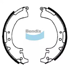 Комплект тормозных колодок BENDIX-AU BS1356