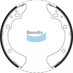 Комплект тормозных колодок BENDIX-AU BS1394