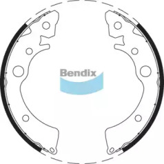 Комлект тормозных накладок BENDIX-AU BS1610