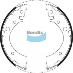 Комплект тормозных колодок BENDIX-AU BS1614